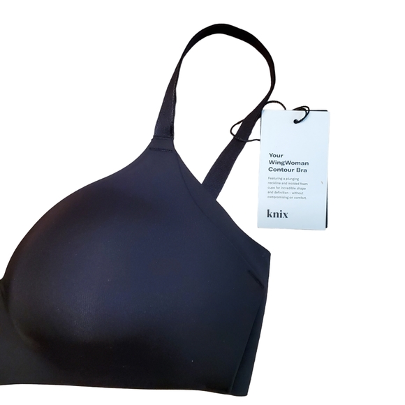 KNIX | WingWoman Contour Bra in Black (Size 6) - Picture 2 of 6